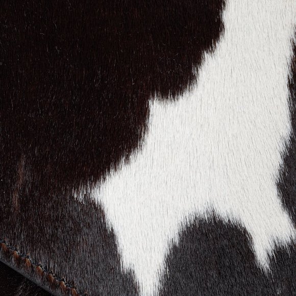 Givenchy Brown Cow Print Calf Hair/ Leather Antigona Clutch - Picture 6 of 10